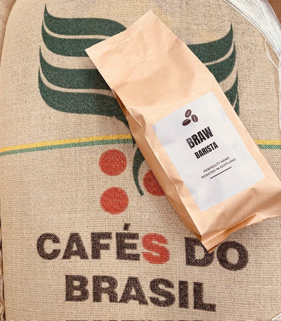 Braw Barista Coffee Beans – 1kg (Perfectly Hand Roasted in Scotland)