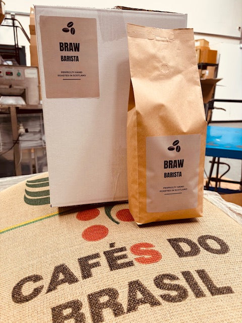 Braw Barista Coffee Beans – 1kg (Perfectly Hand Roasted in Scotland)